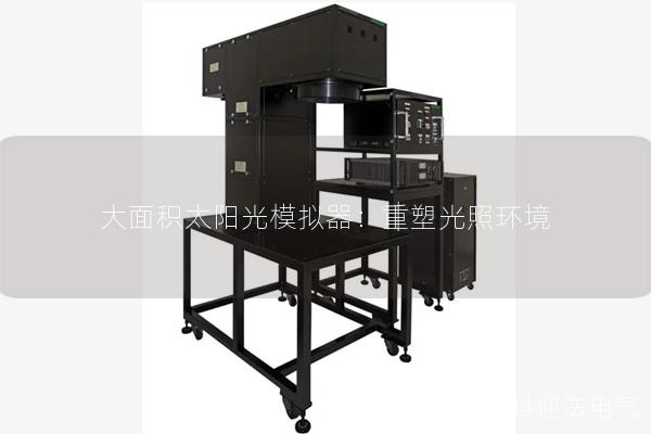 大面积太阳光模拟器：重塑光照环境