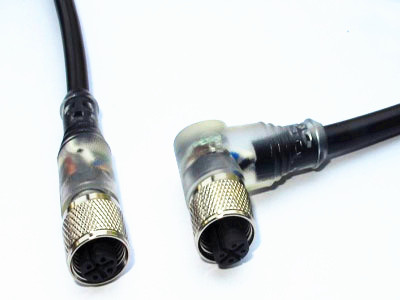 M12连接器母头产品实拍图