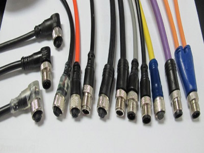 M12 4针D编码公头/母头线缆厂家
