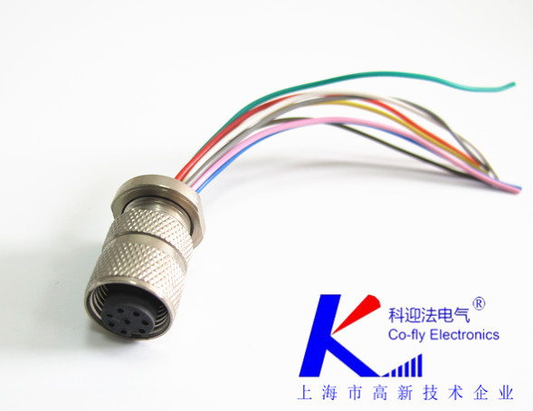 M12防水插头3芯4芯5芯绝缘电阻检验