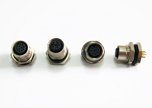 M12连接器4pin6pin传感器用接头厂家 M12连接器4pin6pin传感器用接头厂家