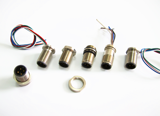M12连接器4pin6pin传感器用接头价格 M12连接器4pin6pin传感器用接头价格