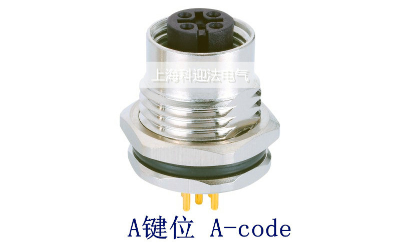 M12连接器板前M16*1.5插座使用