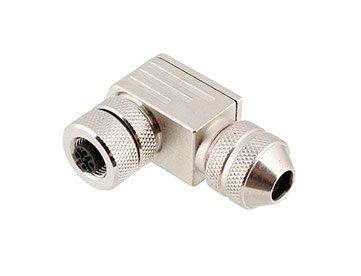 M12航空4孔直插头四芯