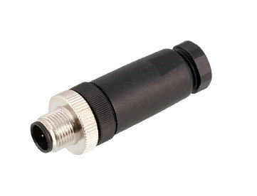 M12-A 孔头弯角电缆连接器使用环境