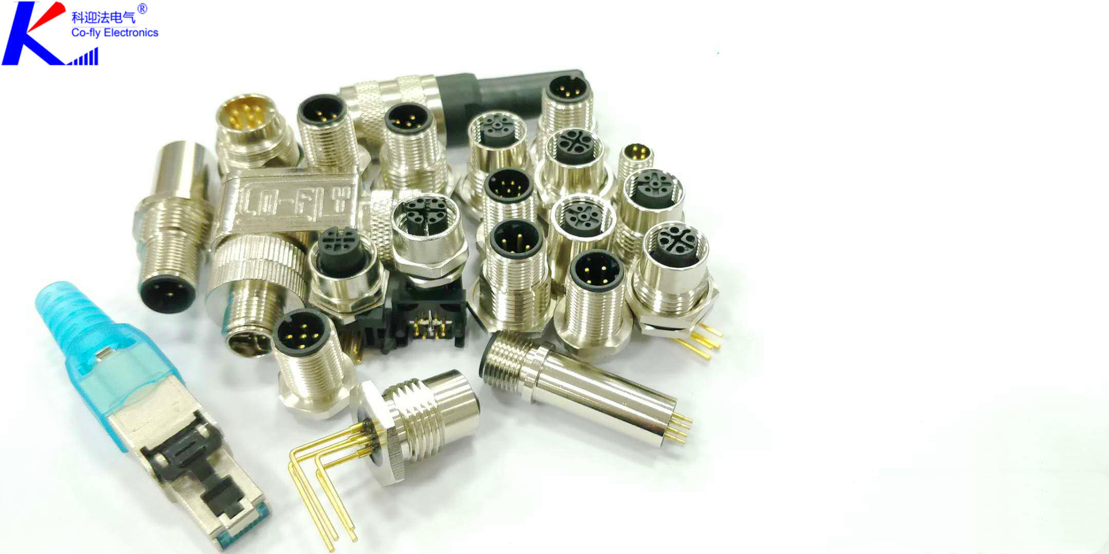 M12插板式12芯接头