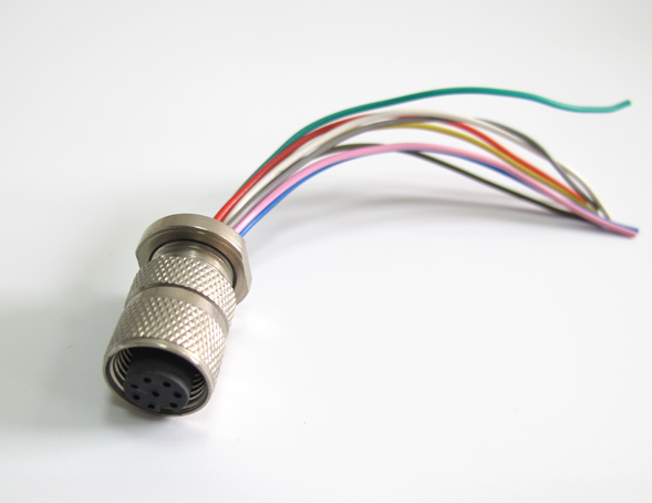 M12 12芯端子线A Code