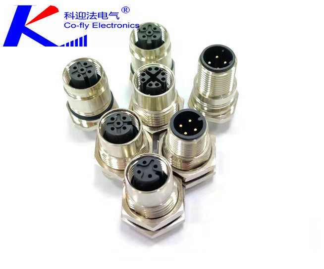 预制M12连接器线束5PIN6PIN