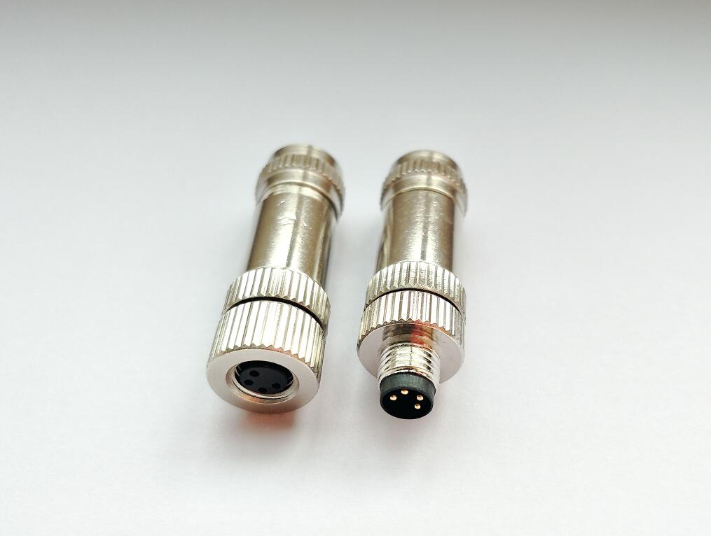 M8连接器4针4孔产品实拍