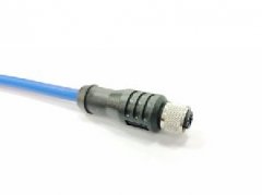 M12直头电缆连接器4芯（孔