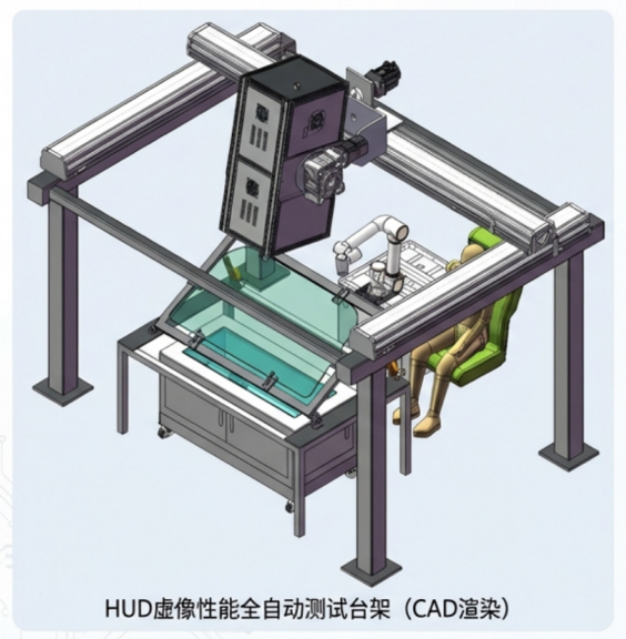 HUD虚像性能测试系统