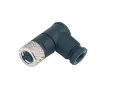 M8孔型弯头现场自接连接器（塑料款）