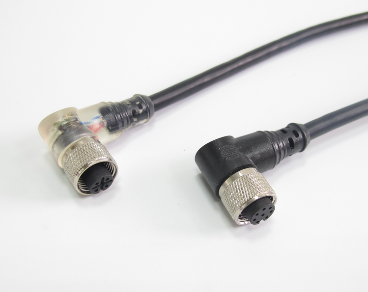 M8弯头针型/孔型现场自接连接器系列