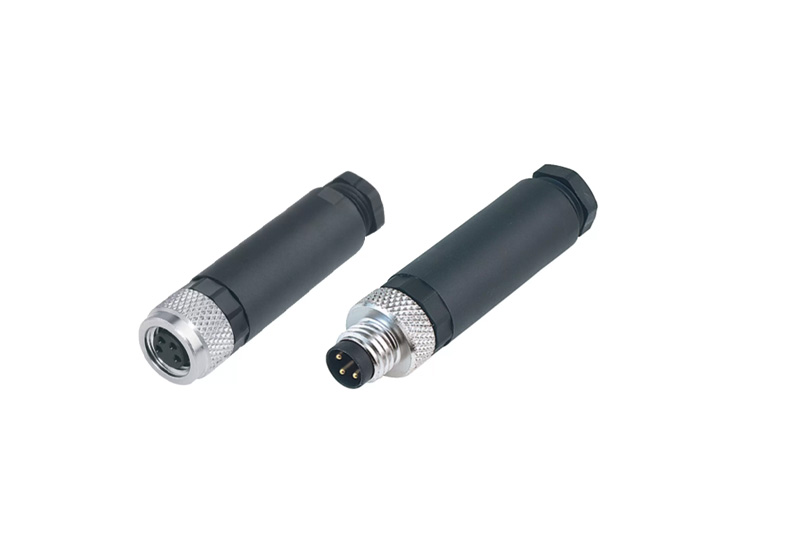 M8连接器直头产品实拍