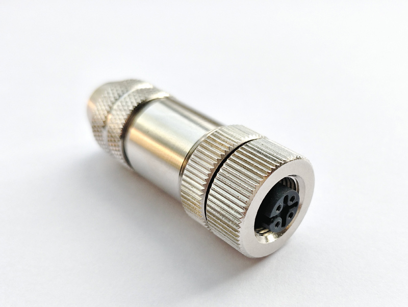 M12全金属防爆孔型直头连接器(增安型)