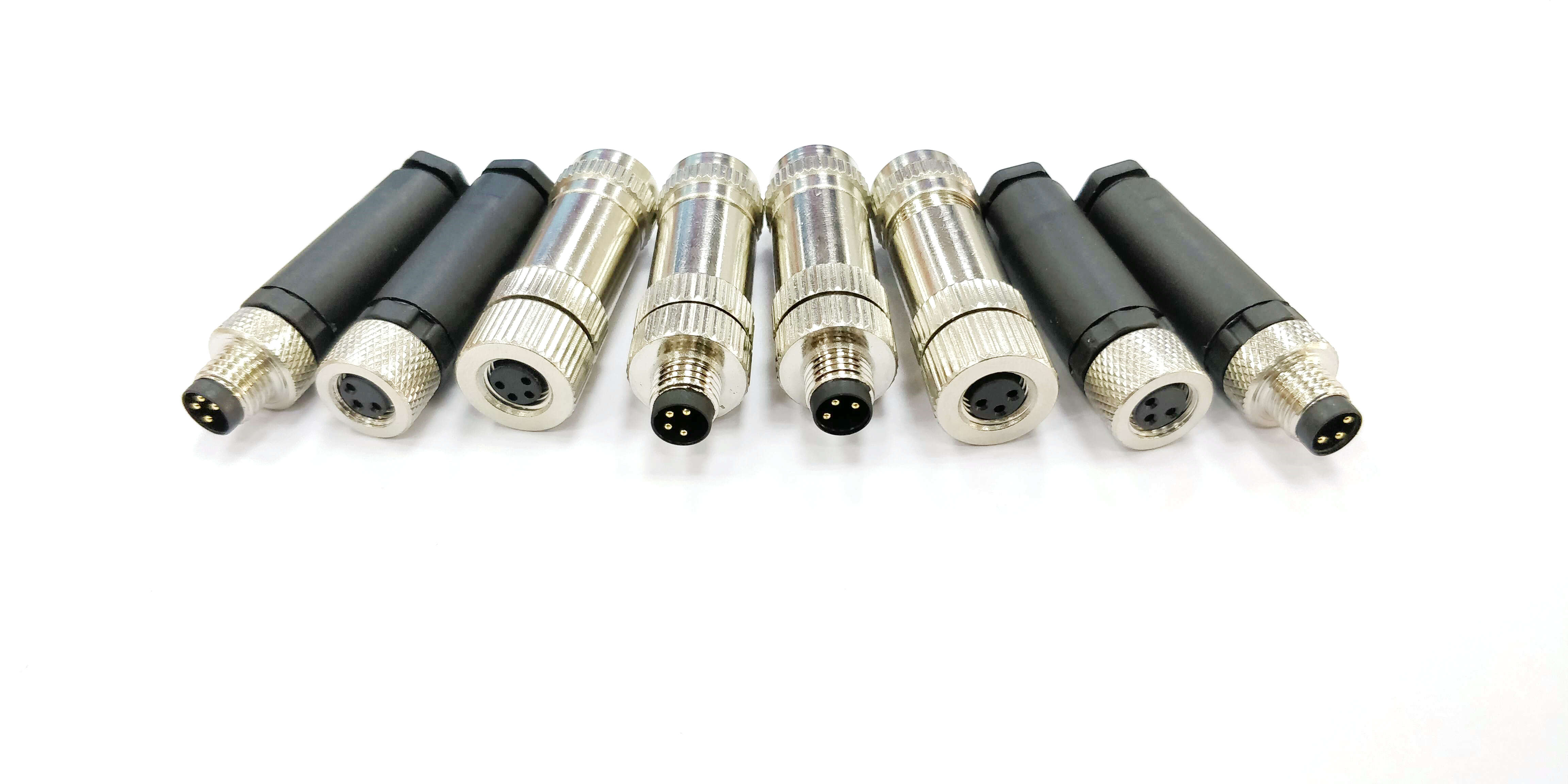 M8连接器3芯和4芯信号怎么分配?引脚定义对照和接线方法详解