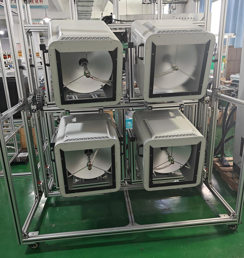 脉冲式太阳光模拟器整机图_产线IV测试设备_上海科迎法电气